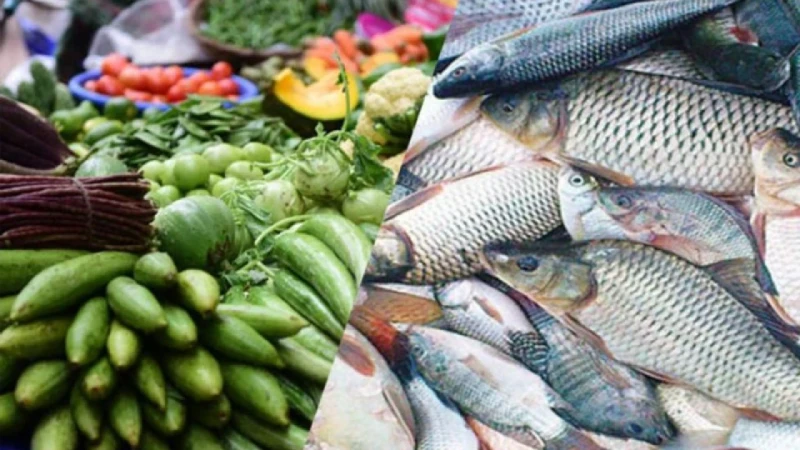 চড়া সবজি ও মাছের দাম