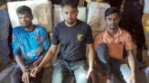গাড়ির গোপন কুঠুরিতে ১২০ কেজি গাঁজা, তিন মাদক কারবারি আটক